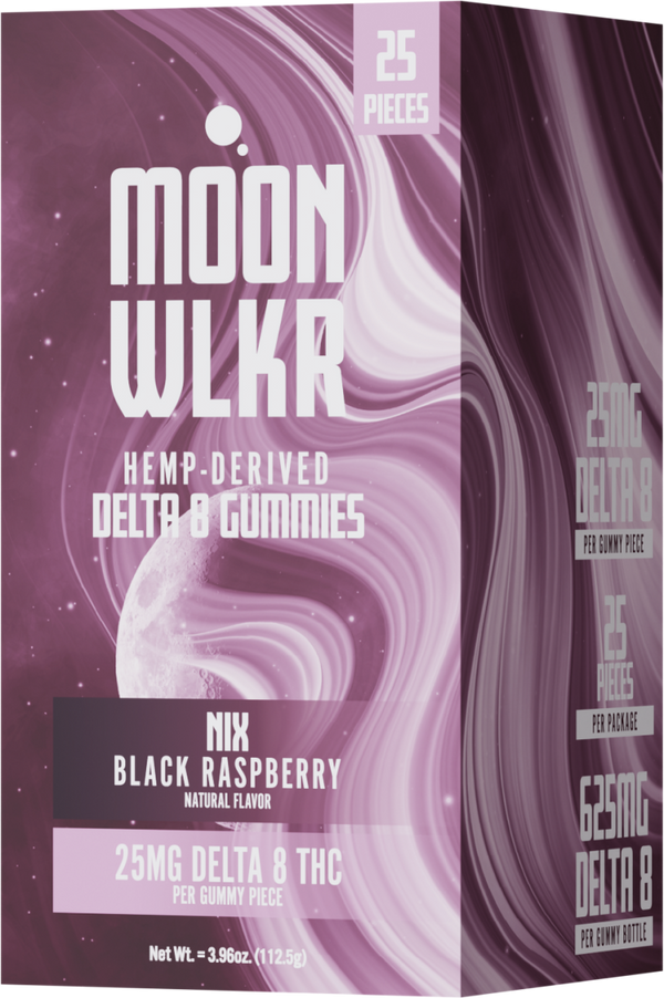 Delta 8 Gummies | Black Raspberry | 625mg