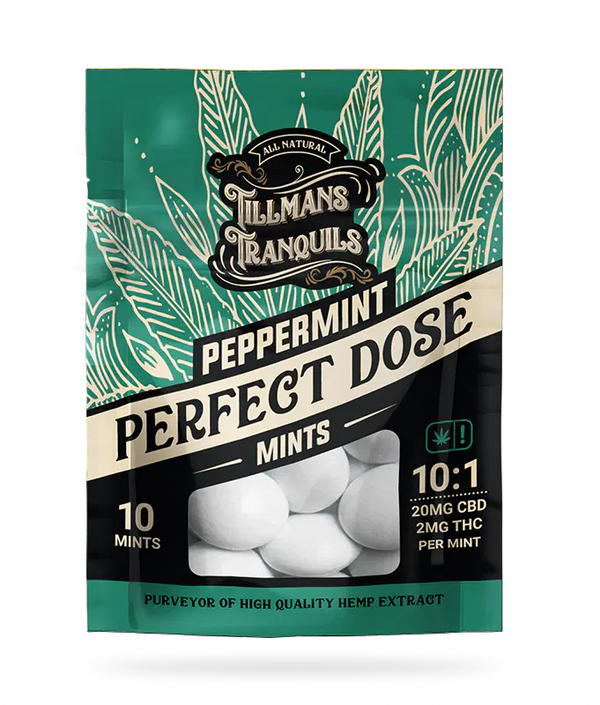 CBD:THC Mints – Peppermint