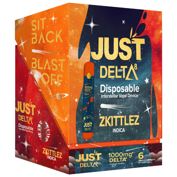 Delta 8 Disposables 6 Pack Zkittlez