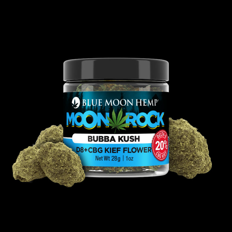 Delta 8 Moon Rocks w/ Kush Kief – 28grams