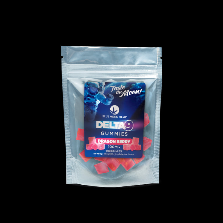 Delta 9 Dragon Berry Gummies 100mg