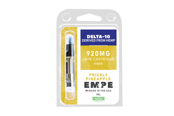 Delta-10 Vape Cartridges 1ml 920mg + Free Battery