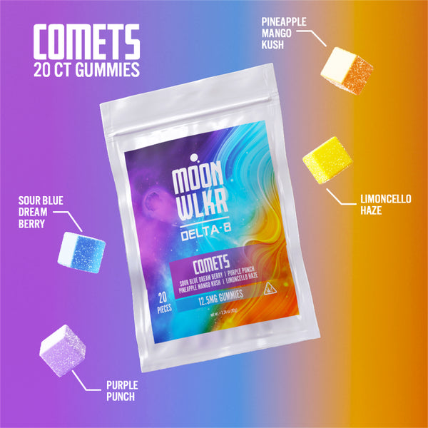 MOONWLKR – Gummies – Comets (20 ct)
