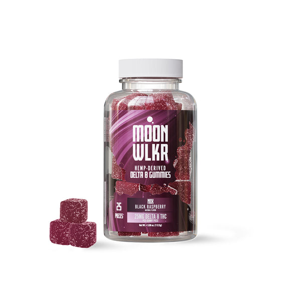 Delta 8 Gummies | Black Raspberry | 625mg