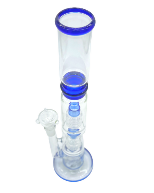Stacked Inverted Perc Bong