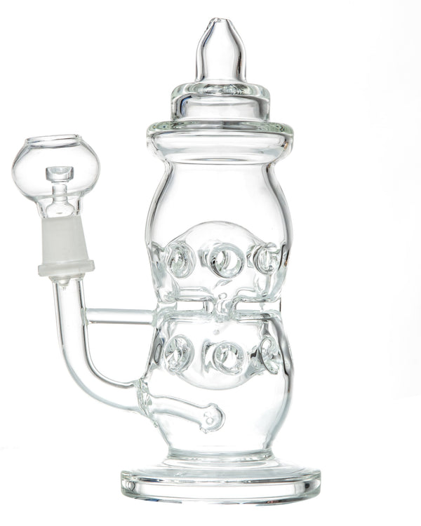 DankStop - Clear Baby Bottle Dab Rig