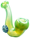 Mushroom Milli Thick Glass Sherlock Pipe