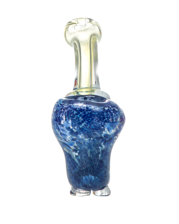 DankStop - Standing Colored Glass Sherlock Pipe