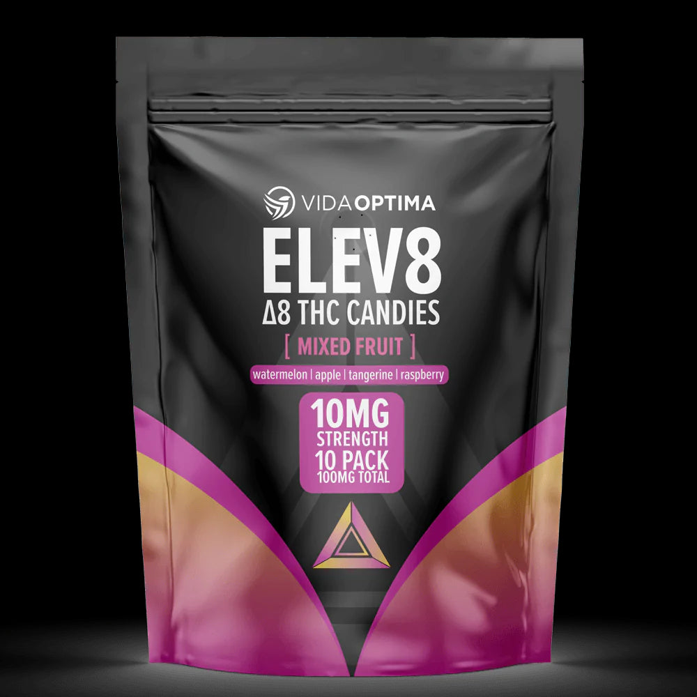 Elev8™ Delta 8 Hard Candies, Juicy Fruit