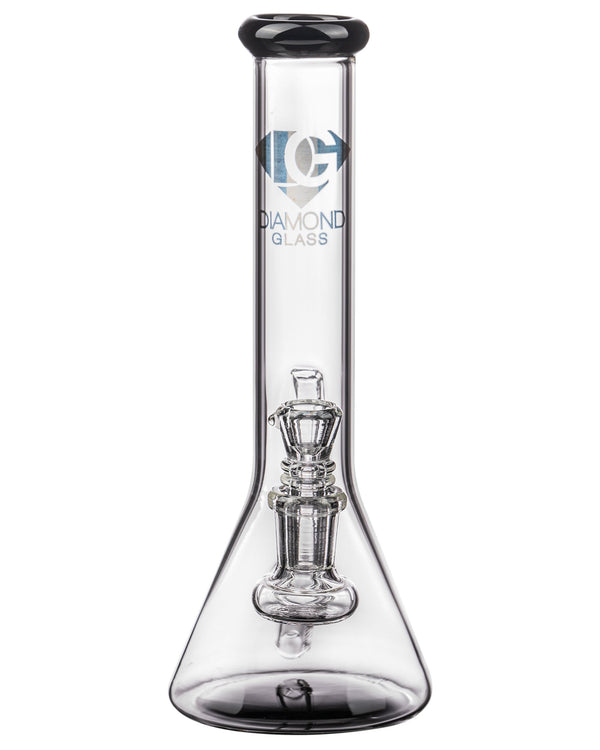 Diamond Glass Fixed Downstem Mini Beaker