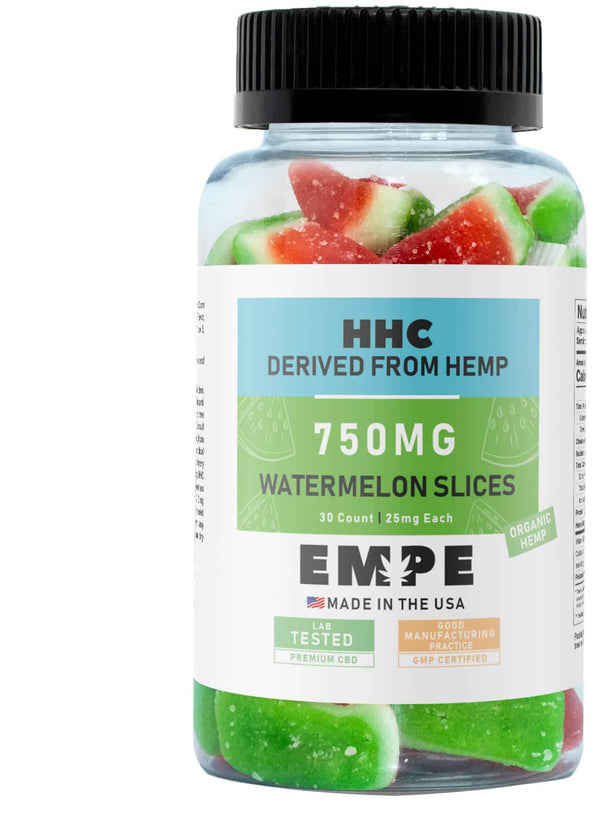 HHC Sour Watermelon Slices Gummies – 750mg