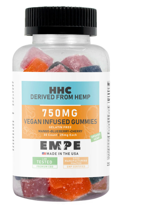 HHC Vegan Infused Sour Gummies – 750mg