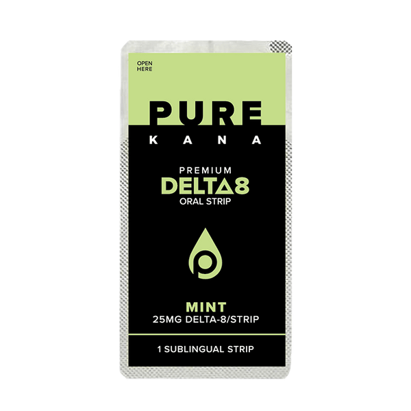 PureKana Delta 8 Mint Oral Strip 25mg