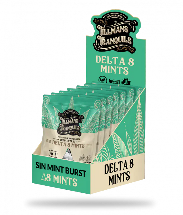 Sin Mint Burst Delta 8 THC Mints