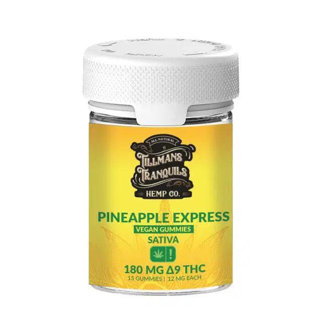 Pineapple Express Delta 9 THC Gummies 180mg – Sativa