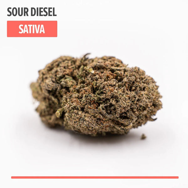 Sour Diesel Delta 8 THC Flower, Sativa
