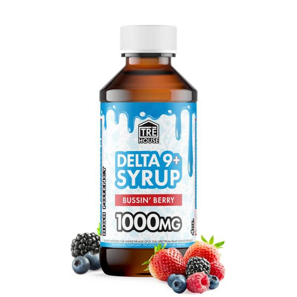 Delta 9 Syrup – Bussin’ Berry – 1000mg
